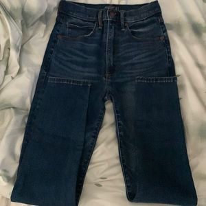 Abercrombie & Fitch Ultra High Rose Super Skinny